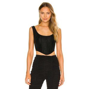 By Dyln Miller Corset Top in Black
